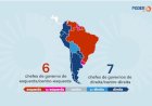 Direita avança na América do Sul, mas esquerda governa 55% do PIB